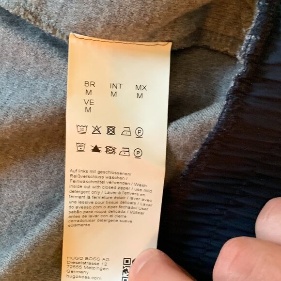 Hugo Boss Regular Fit Zip Hoodie Jacket – Size M - Picture 11 of 12